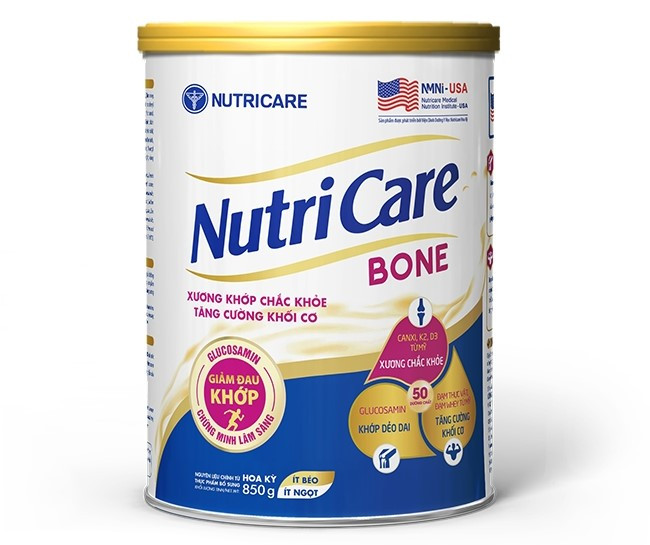 Alt: Sữa Nutricare Bone giúp người già gãy xương phục hồi nhanh