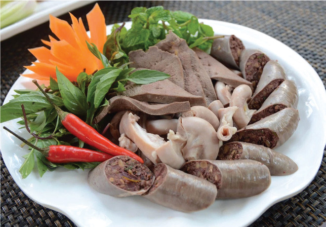 Alt text: Nội tạng động vật
