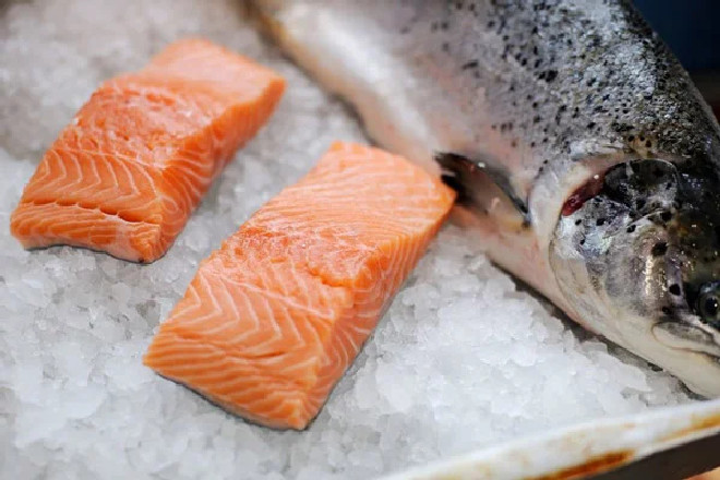 Cá hồi giàu Omega-3 tốt cho tim mạch