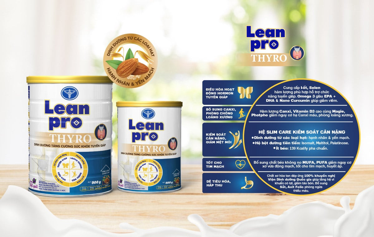 Hình ảnh sữa Leanpro Thyro LID