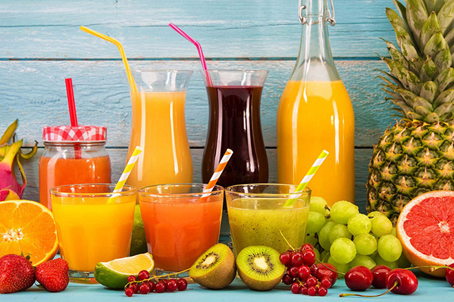 Nước ép trái cây không đường