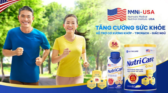 Nutricare Gold - sản phẩm dinh dưỡng, tăng cường sức khỏe cho người bệnh
