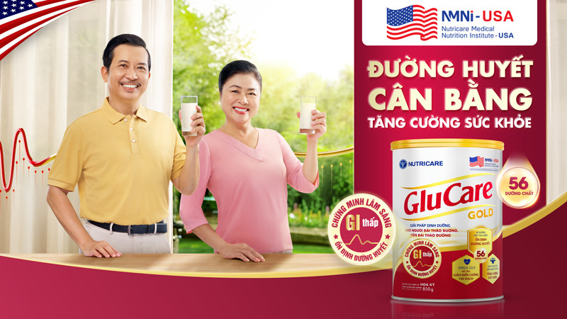 Sữa bột Glucare Gold
