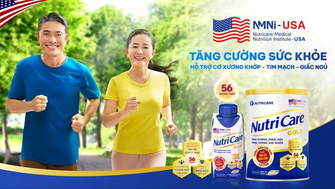 Sữa Nutricare Gold tốt cho tim mạch
