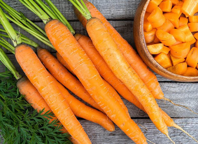 Cà rốt bổ sung vitamin A cho trẻ
