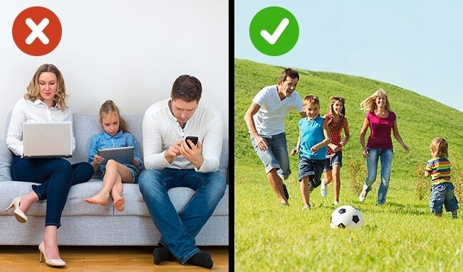Hãy thử cách này để con chơi điện thoại, xem tivi, truy cập internet một cách thông minh