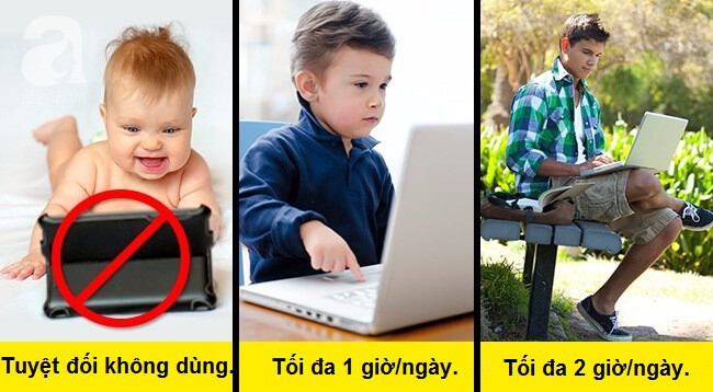 Hãy thử cách này để con chơi điện thoại, xem tivi, truy cập internet một cách thông minh
