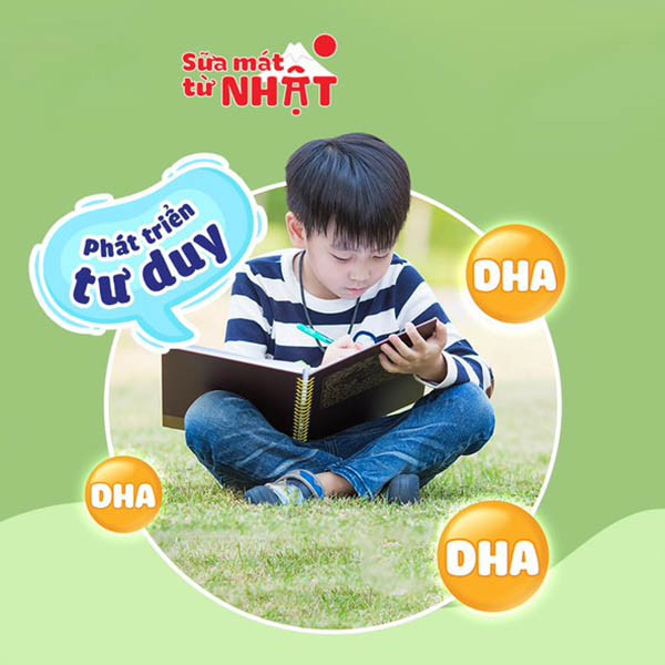 Sữa mát Nhật Bản Morinaga cùng con hoàn thiện tiêu hóa, đề kháng