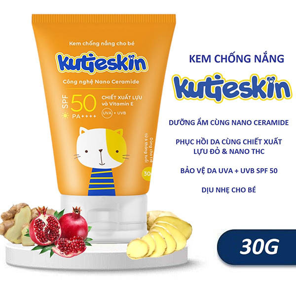 Kutieskin – Giải pháp chăm sóc da bé toàn diện từ thiên nhiên