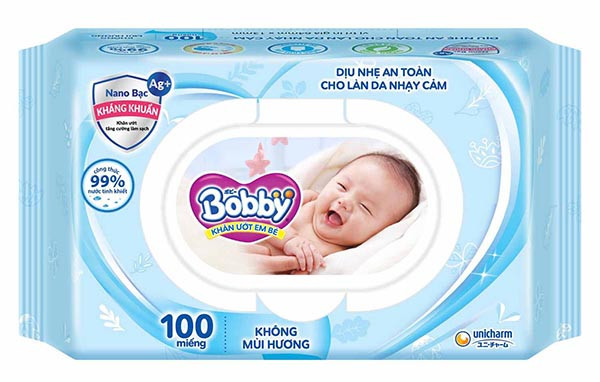 Các loại khăn giấy ướt cho trẻ sơ sinh tốt nhất hiện nay