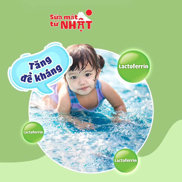 Sữa mát Nhật Bản Morinaga cùng con hoàn thiện tiêu hóa, đề kháng