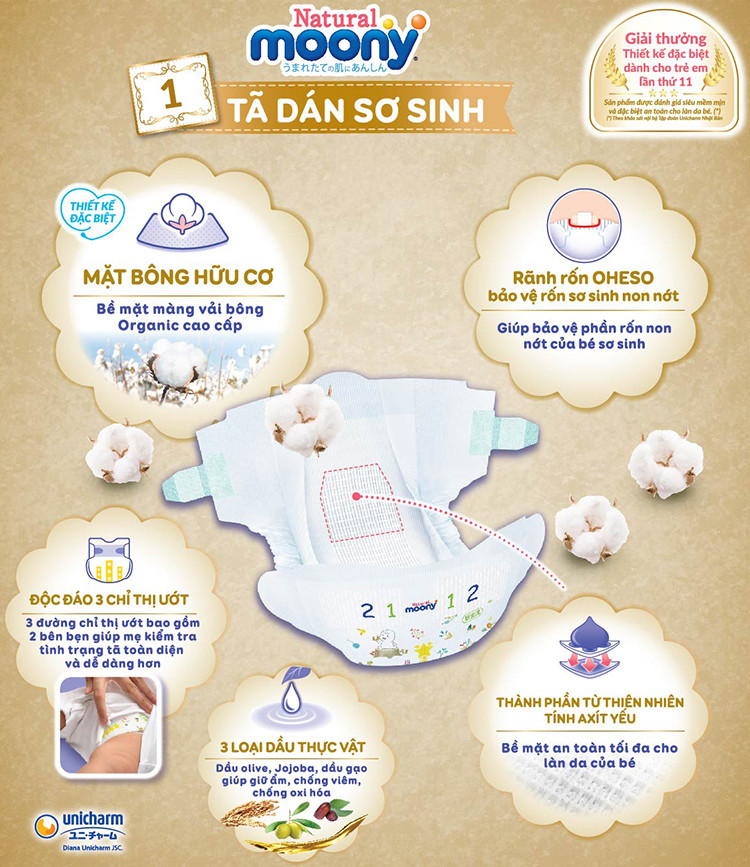 Miếng lót hay tã dán tốt hơn cho trẻ sơ sinh?