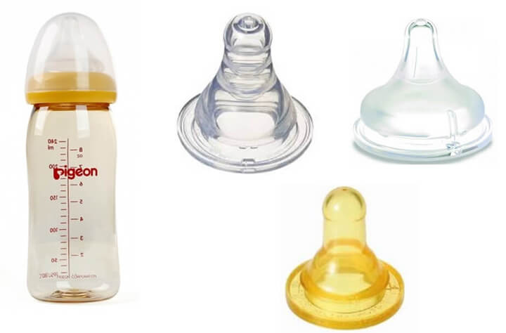 Điểm danh những loại núm ty an toàn, mềm mại với bé yêu nhất