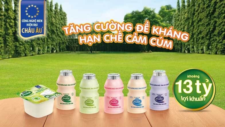 Sữa chua Probi Vinamilk có những lợi ích gì khi sử dụng