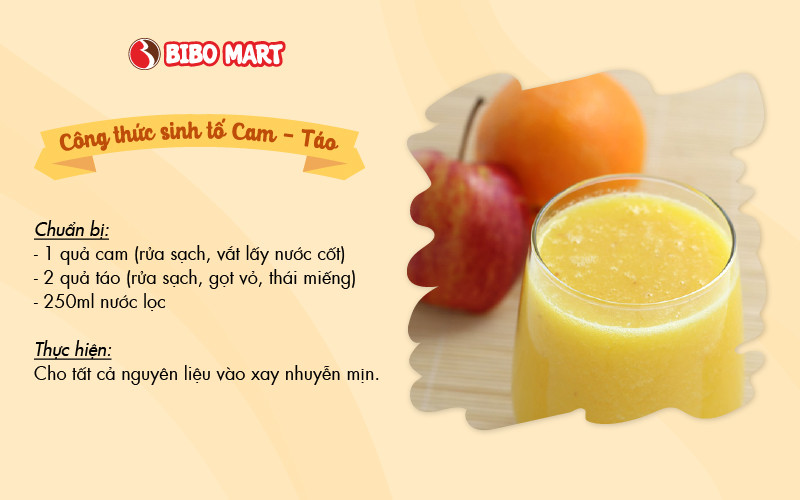 Mách mẹ 4 công thức sinh tố từ Cam giúp đẩy lùi virus phòng bệnh cực tốt