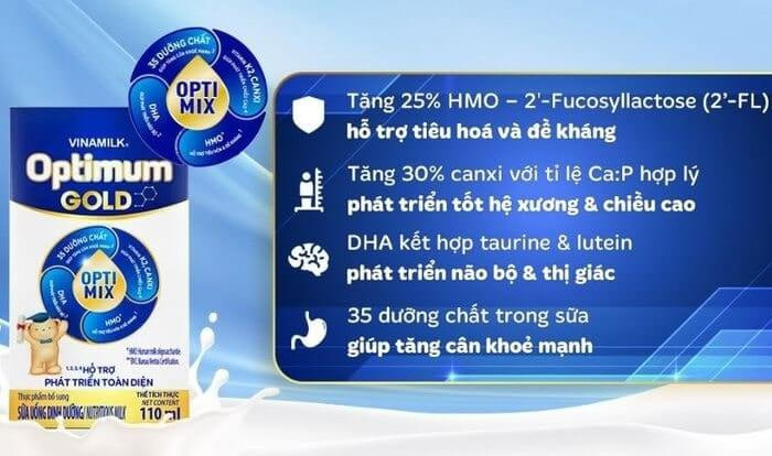 Sữa Optimum pha sẵn có tốt không? Cần lưu ý gì khi sử dụng?