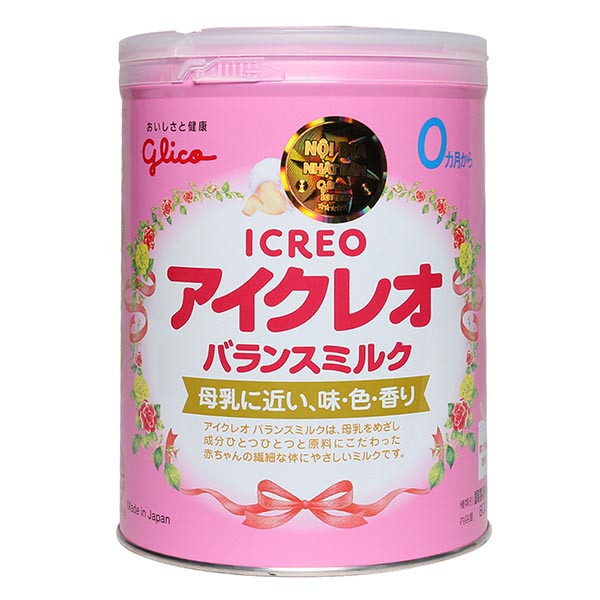 Sữa công thức Glico Icreo Balance Milk cho trẻ 0-6 tháng