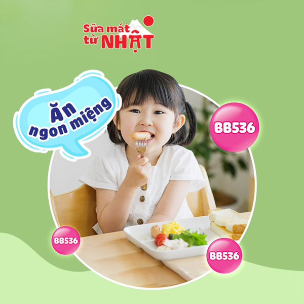 Sữa mát Nhật Bản Morinaga cùng con hoàn thiện tiêu hóa, đề kháng