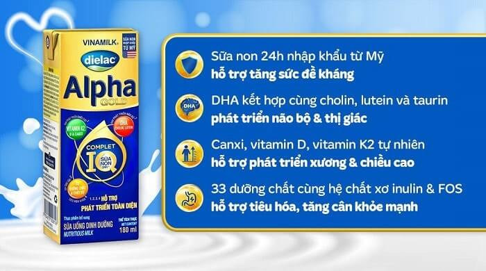 Khám Phá Sữa Dielac Alpha Gold: Lợi Ích và Đặc Điểm Nổi Bật