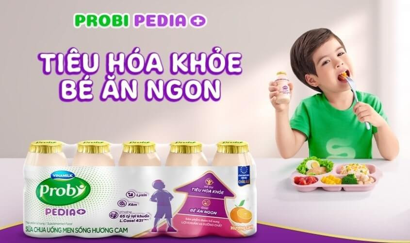 Sữa chua Probi đồng hành cùng hệ tiêu hóa khỏe mạnh mỗi ngày