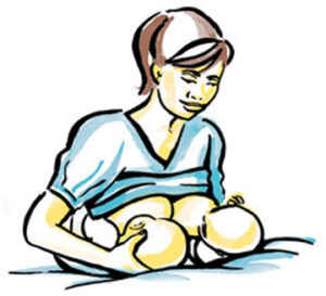 Cho bé bú đúng cách với 5 tư thế đơn giản: mẹ thoải mái, con bú no
