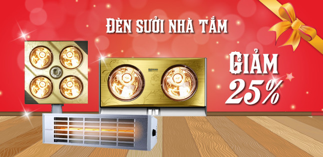 5 tiêu chí cần lưu ý khi chọn mua đèn sưởi nhà tắm