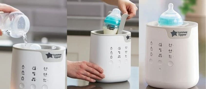 Máy hâm nóng sữa cho bé giúp bé và mẹ ngủ ngon