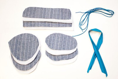 Mẹ trổ tài tự khâu giày tập đi cho trẻ cực dễ – cực xinh