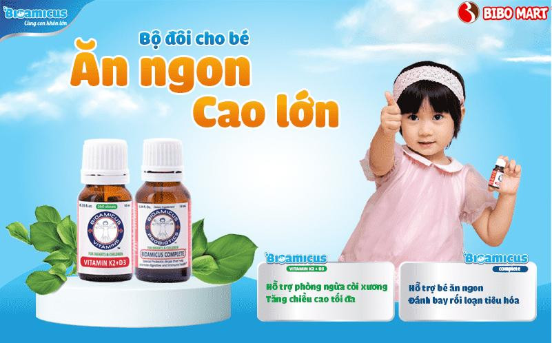 Tìm hiểu bộ đôi giúp trẻ ăn ngon cao lớn mỗi ngày